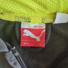 PUMA　裏起毛アウター　キッズsサイズの画像