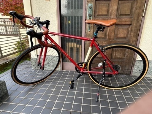 ロードバイク　14段変速　空気入れ付き