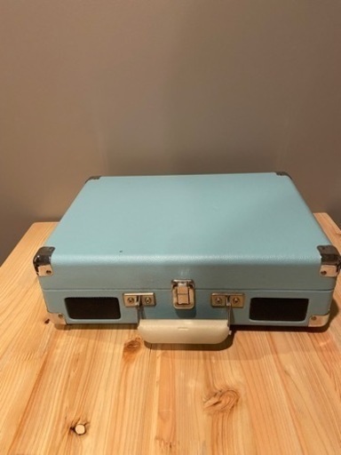 CROSLEY レコードプレイヤー　水色