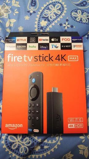 fire tv stick 4K MAX 新品未開封