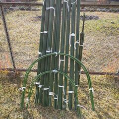 畑　支柱　100本以上