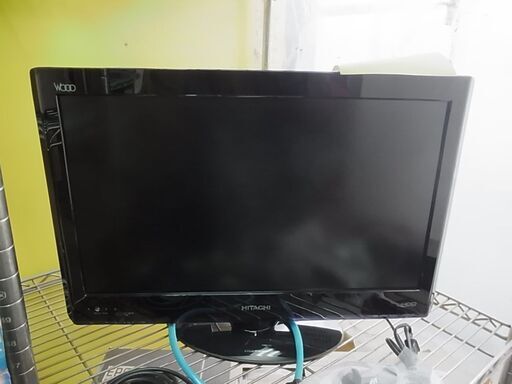 【2】22V型　液晶テレビ　HITACHI　日立　WOOO　ウー　L22-HP05　ハイビジョンテレビ　2010年製　リモコン付き