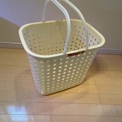 大型ランドリーバスケット　約40cm✖️40✖️33