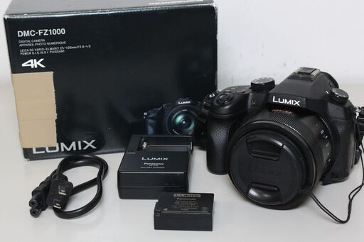 【ジャンク品】Panasonic/Lumix DMC-FZ1000/デジタルカメラ ⑤