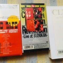 ザ・イエローモンキー　VHS 公式ビデオ　オフィシャル　Live ビデオクリップ　の画像