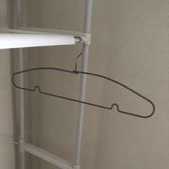 滑り止めハンガー　グレー　45cm                   ※1本から40本までまとめ買い可　　　　　　まとめ買いがお得です！　　　　　　　　　下記説明文参照の画像