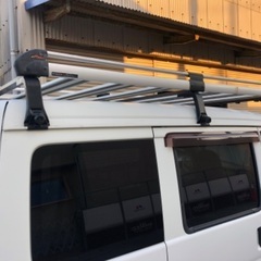 キャリアセットTUFREQハイゼット ルーフラック THULE ...