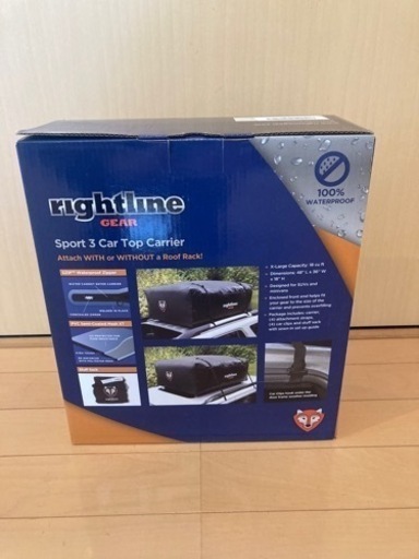 新品未使用　ルーフボックス