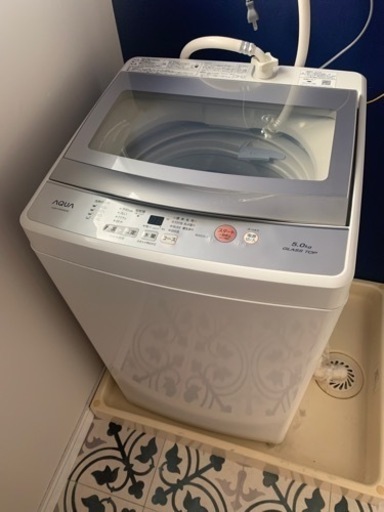洗濯機　2019年製　ほとんど未使用、12/2まで