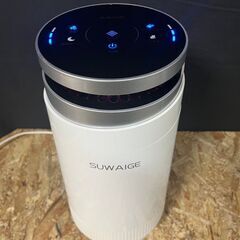 ★SUWAIGE　空気清浄機　マイナスイオンモード搭載　HE0822　2019年製　花粉モード★の画像
