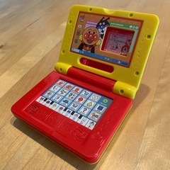 【美品】アンパンマン　パソコンだいすきミニの画像