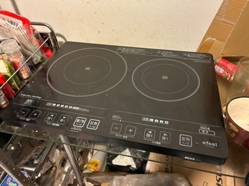 IHコンロ　2口