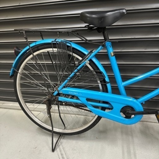 自転車　26インチ　水色