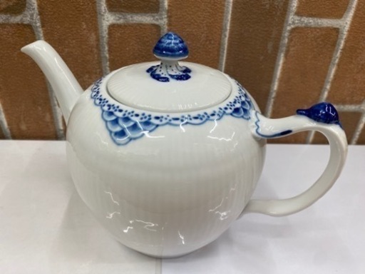 【愛品館 江戸川店】ロイヤルコペンハーゲン プリンセス ティーポット ID:102-025931-007