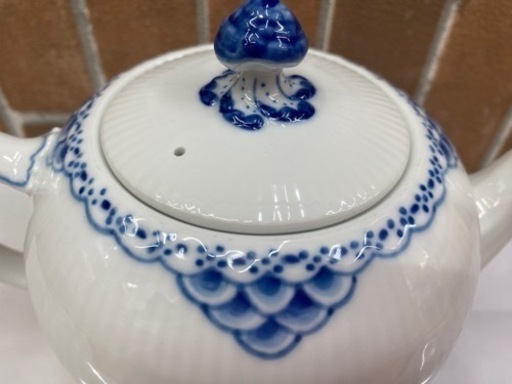 【愛品館 江戸川店】ロイヤルコペンハーゲン プリンセス ティーポット ID:102-025931-007