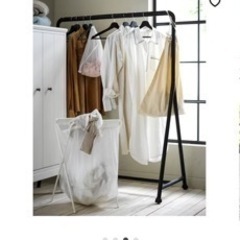 【最低価格】IKEA ハンガーラックの画像
