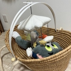 ベビーかご　ベビーベッドの画像
