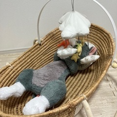 ベビーかご　ベビーベッドの画像