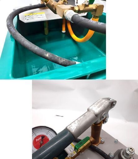 ジャンク扱い アサダ テストポンプ TP50B 水圧配管 容量10.5L ポンプ 配管工具 電動 手動 高速送水 Asada 札幌市 