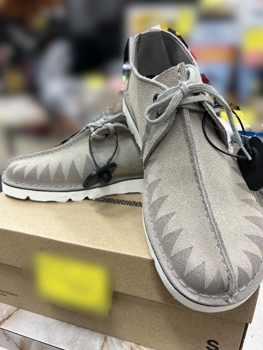 J3101 大幅値下しました！希少レア 未使用品 CLARKS クラークス × NEIGHBORHOOD ネイバーフッド コラボ デザートトレック スエード