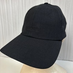 lululemon ルルレモン キャップ　帽子 ブラック　黒
