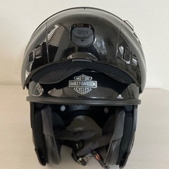 ハーレー　ヘルメット SHOEI フリップアップ 黒の画像
