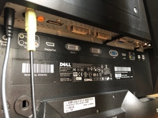 PCモニター　DELL U2711 + AS501 Sound bar
