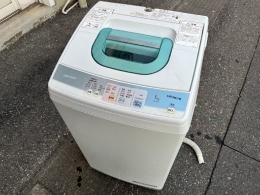 日立 HITACHI 全自動電気洗濯機 NW-5KR 2011年製