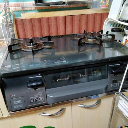 【最終お値下げ】Rinnai　CHM66VTG　ガスコンロ(都市ガス)