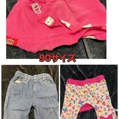 女の子服 上下 1枚300の画像