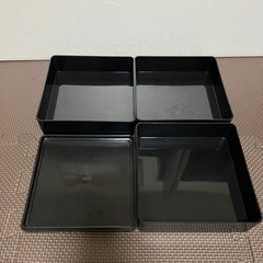 [まだあります]お重箱 ３段15㎝×15㎝×13.5㎝の画像