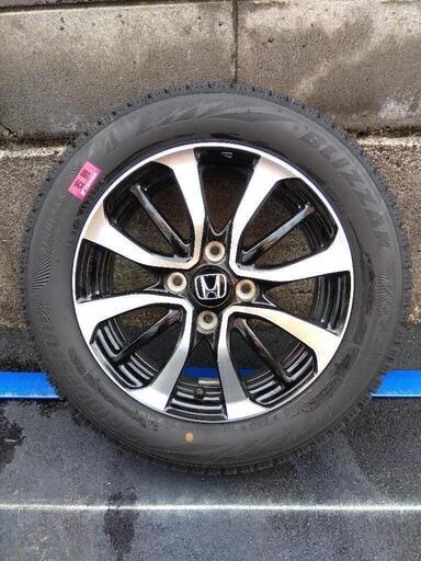 N-BOX純正品アルミホイルとスタッドレスタイヤセット N-BOX