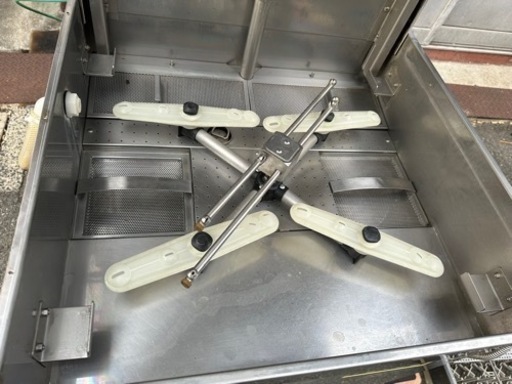 【動確済み】業務用 日本洗浄機 サニジェット 自動食器洗浄機 SD-84GA-MR 都市ガス 2016年製 三相 200V 60Hz 