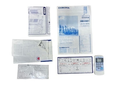 動作品 21年製 コロナ ウインドエアコン 窓用エアコン 冷暖房兼用 4.5