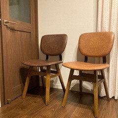 クラッシュゲート ダイニングチェア　未使用に近い美品です クラッシュゲート 新品未使用 チェア