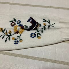 決まりました【値下げ】NIKO AND... セーター 白色　メンズの画像