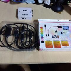 HDMI 変換キット　ケーブル付きジャンク品での画像