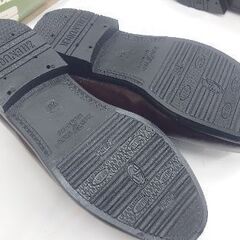 『愛する家族によそいきの靴を履かせてあげて』未使用 合皮の紳士靴 クツ  ２６センチの３足の画像