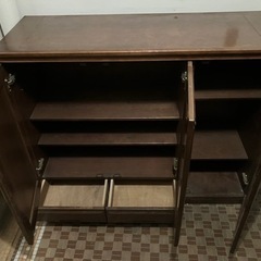 大型キャビネット差し上げますの画像