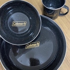 コールマンホーロー３点セット　