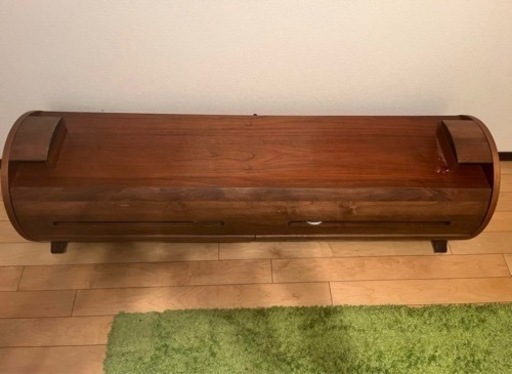 【定価10万弱】ルラード　ローボード　（テレビ台） 人気モデル シンプル設計 高評価店 配送日時指定 円柱をモチーフにデザインされた家具は前面が大きなアールになり、優しい印象を与え、サイド