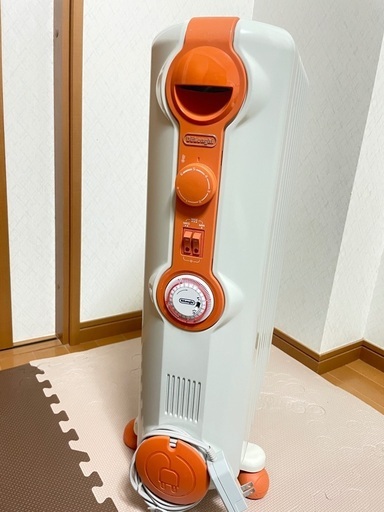 デロンギオイルヒーター　オレンジ①