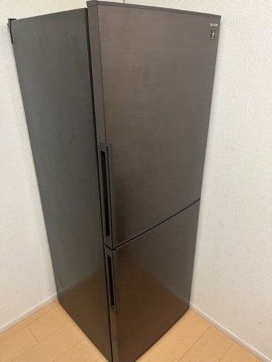 シャープ 冷蔵庫 2ドア 2019年製 280L