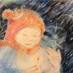 子ども「冬休み短期教室」工作・お絵描きの画像