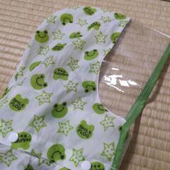 キッズレインポンチョ　サイズ100くらいの画像