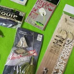 【決まりました】釣り 仕掛け 道具 セット ルアー、サルカン他♪ 新品多数♪の画像