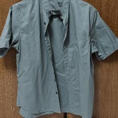 ●仮決定●coen 半袖シャツ　カーキ　Lサイズ　古着　メンズ