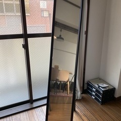 IKEA スタンドミラーの画像