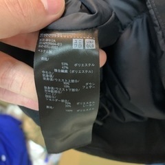 UNIQLO ハイブリッドダウンパーカー 黒の画像