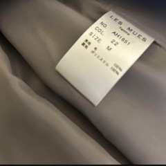 新品未使用　LES MUES グレーコートの画像